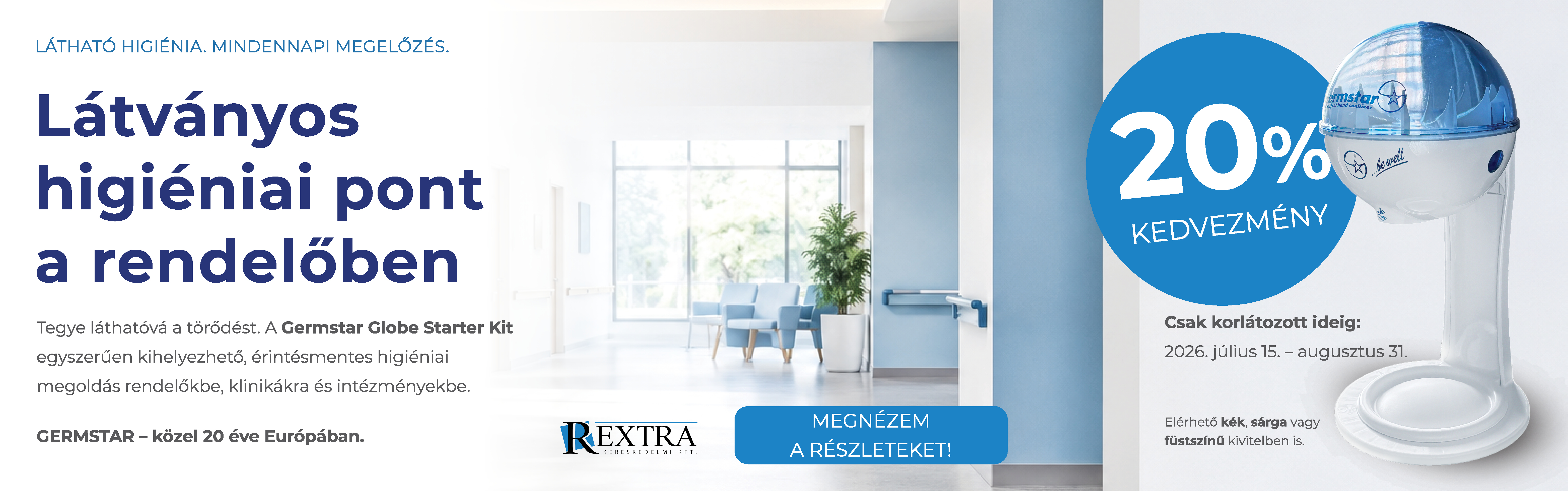 Megbízható kézfertőtlenítés, minden alkalommal, minden osztályon.