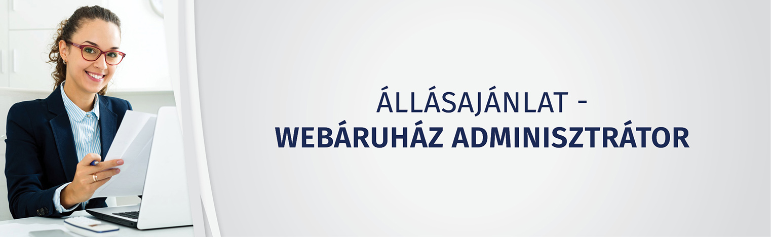 Webshop adminisztrátor