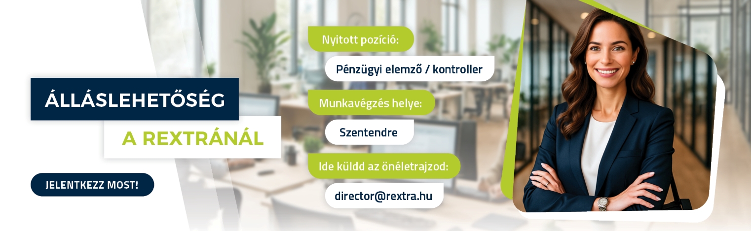 Kontroller/pénzügyi elemző - Szentendre 