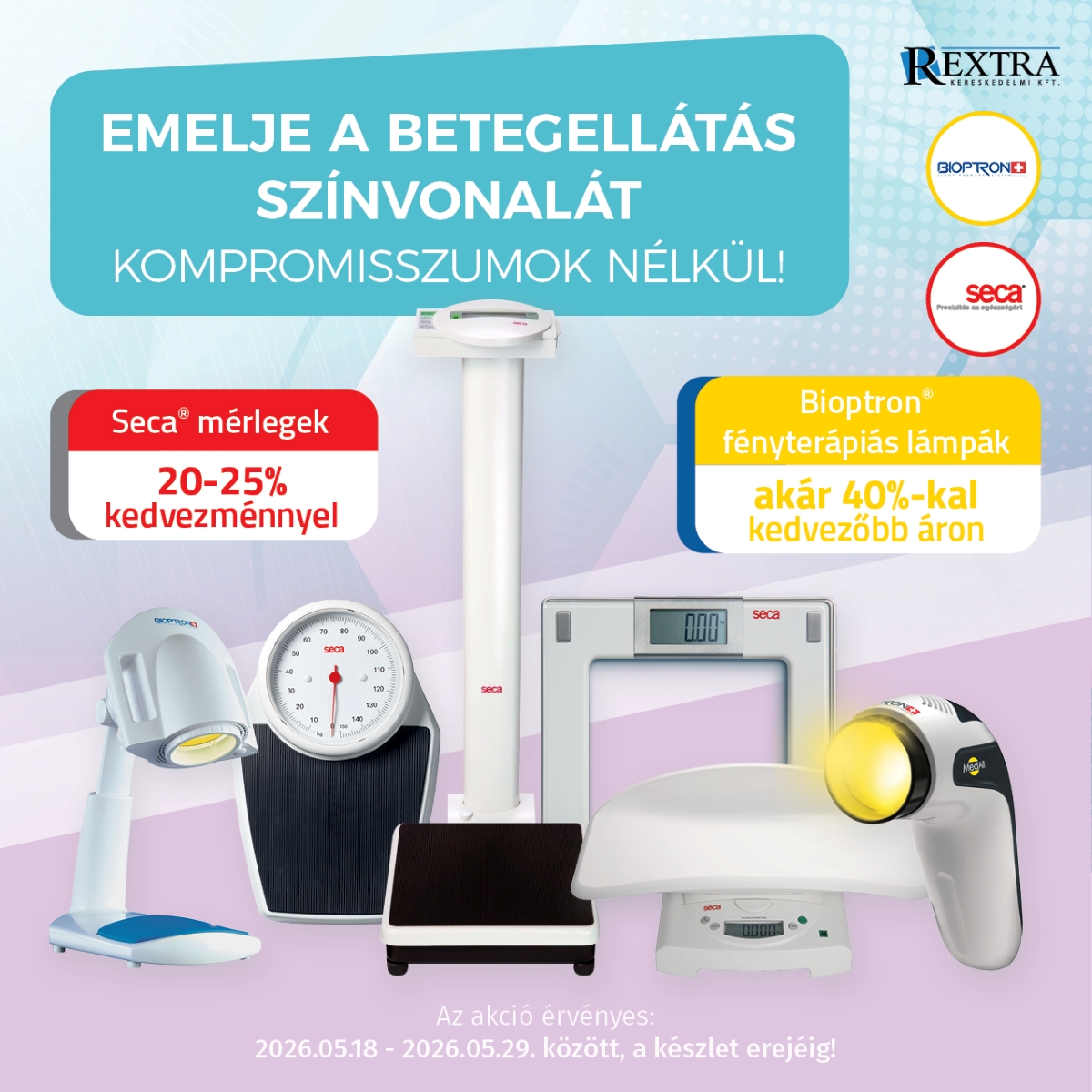 Precizitás és Gyógyítás! Exkluzív Tavaszi Napok a Rextránál!
