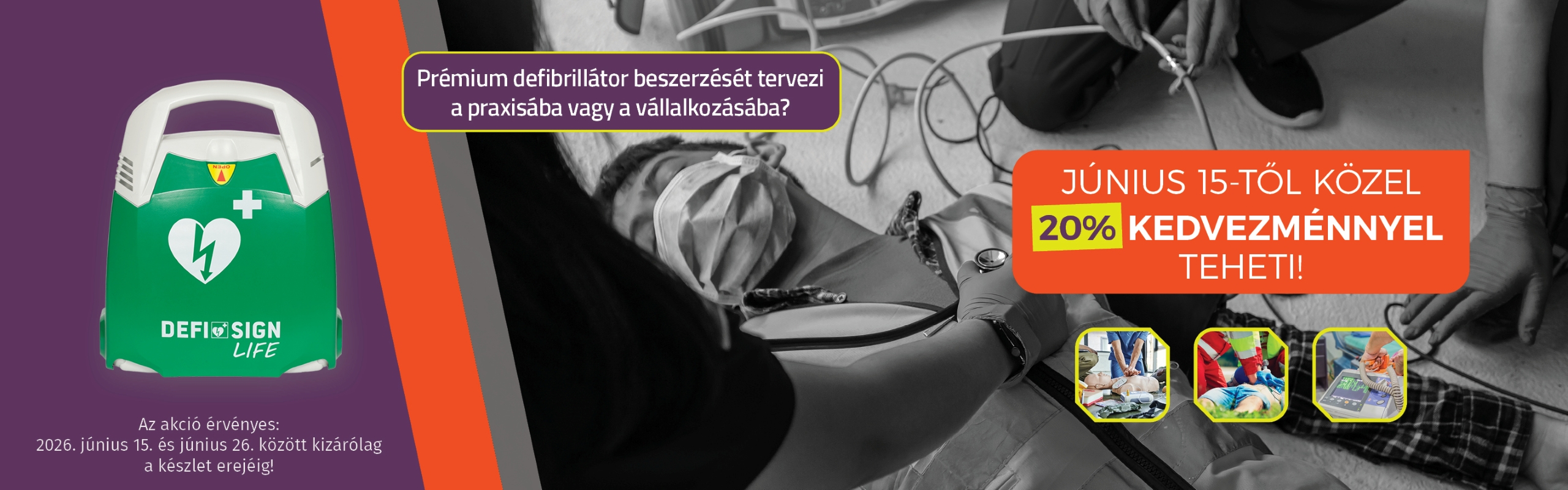 Az életmentés a gyors reakción és a professzionális felkészültségen múlik.