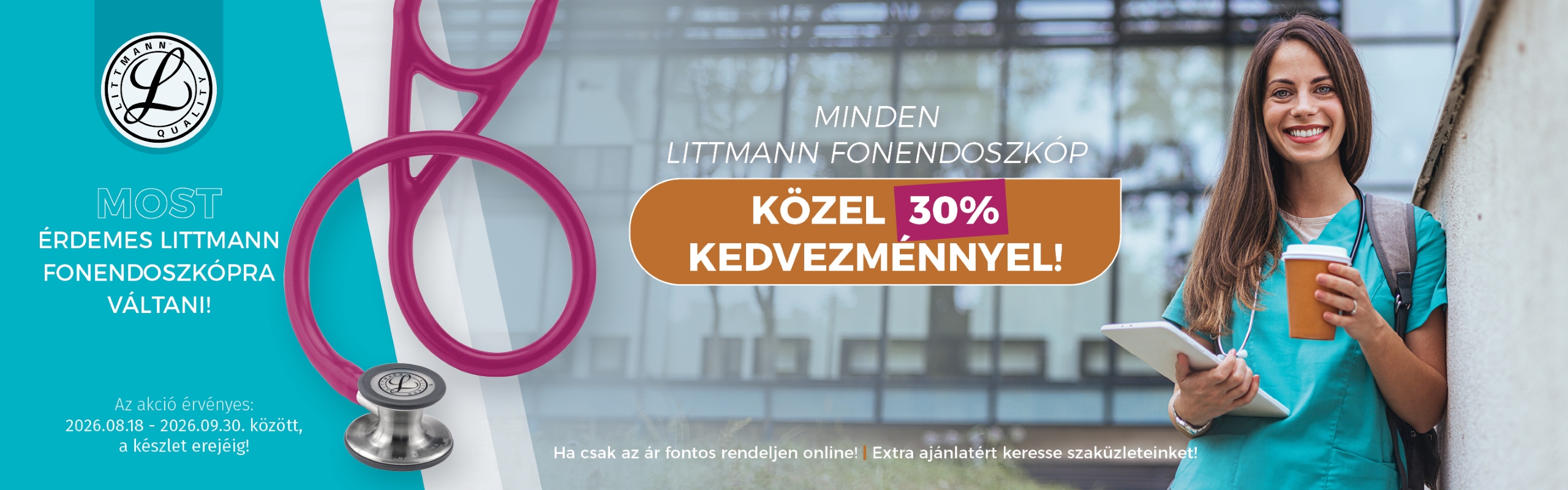 A fonendoszkópok királya most Önt is várja, közel 30% kedvezménnyel