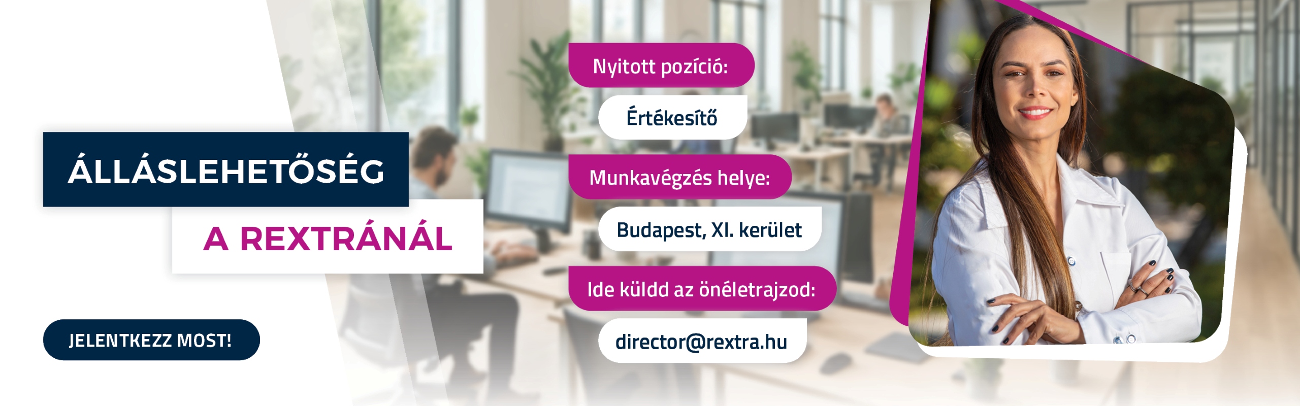Értékesítői állás Budapest XI. kerület Értékesítői állás Budapest XI. kerület