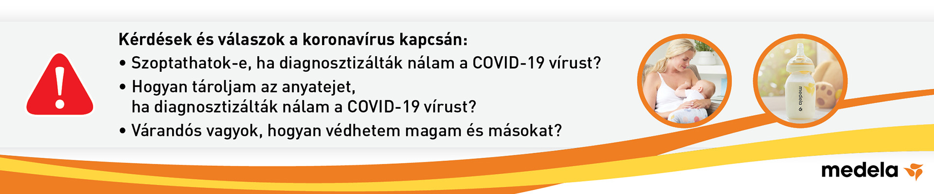 Szoptatással kapcsolatos kérdések koronavirus járvány esetén